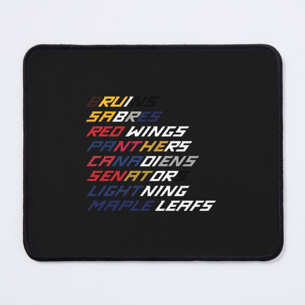 Item preview, Atlantic Division Team Names and Colors designed and sold by CraftNeonArt.
