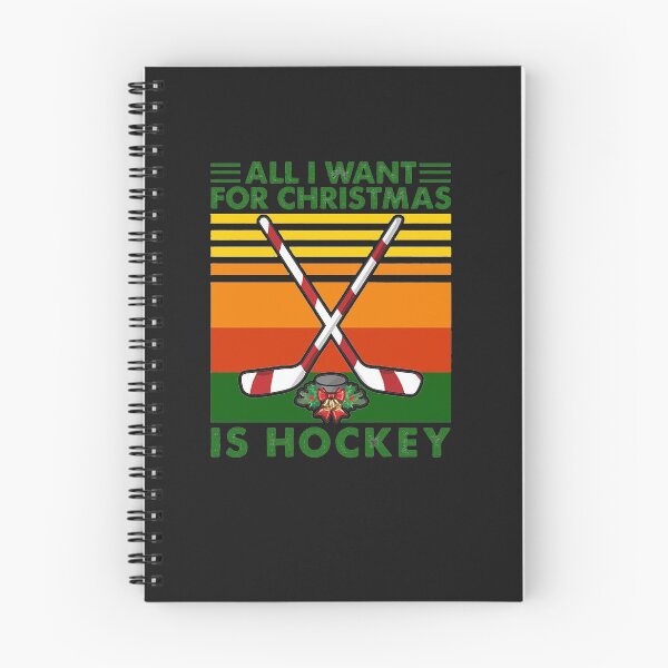 Item preview, All I Want For Christmas Is Hockey Player Xmas Ice Hockey designed and sold by CraftNeonArt.