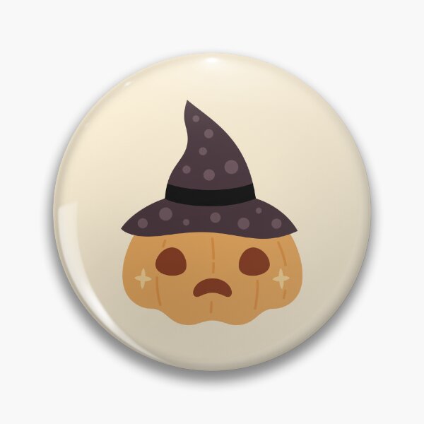 Item preview, Spooky Halloween Pumpkin in Witch Hat designed and sold by Julza Art.