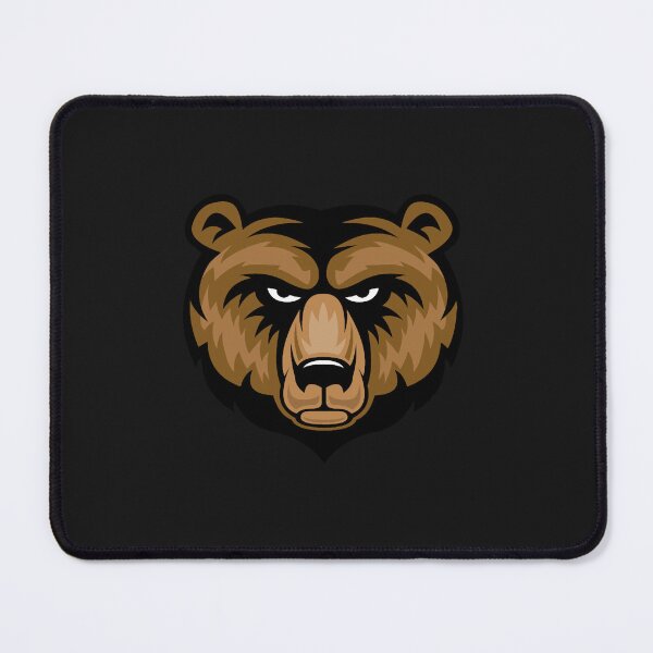 Item preview, Bear Mascot Head designed and sold by CraftNeonArt.