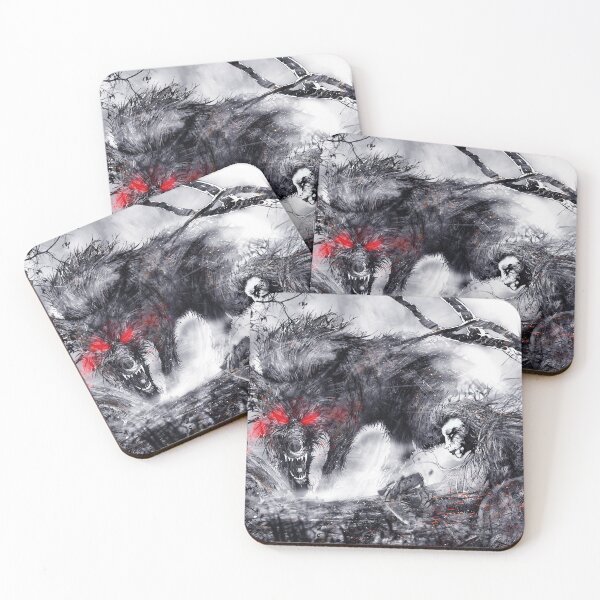 Item preview, Fenrir art designed and sold by Saint Arts Studio.