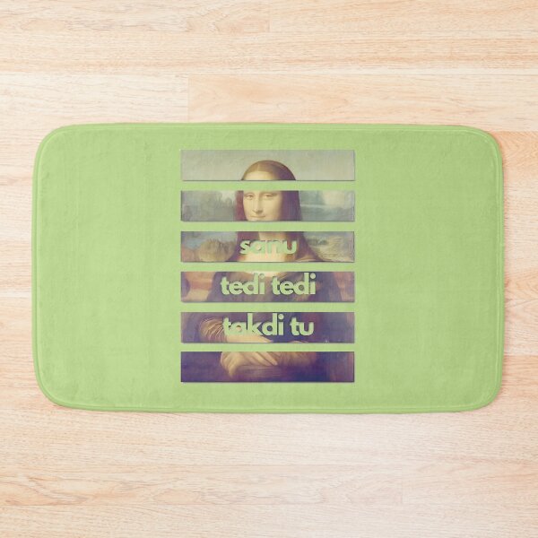 Item preview, Mona Lisa Punjabi Vibes Retro Art | PERFECT GIFT FOR YOU AND FRIENDS designed and sold by RossHillUS.