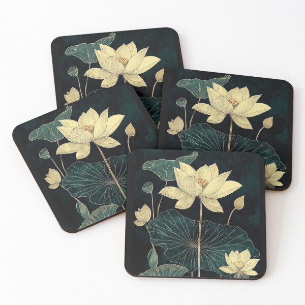 Item preview, Lotus in the Night designed and sold by ViaARTfactory.