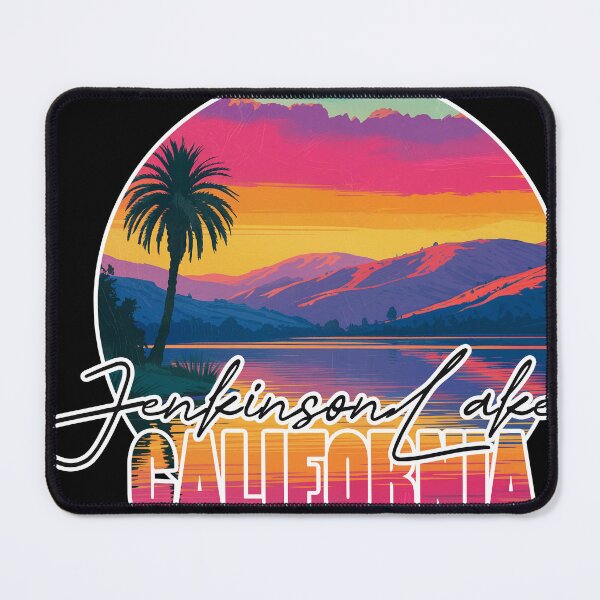 Item preview, Jenkinson Lake, El Dorado County, California, Lake sunset designed and sold by Wanderful-roads.