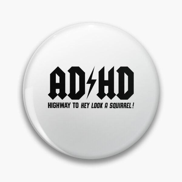 Item preview, Copy of ADHD – Funny Neurodivergent Obsession Saying designed and sold by SkeletonsDanger.