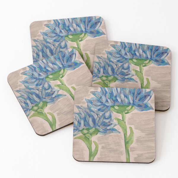 Item preview, Blue flower  designed and sold by FlowerbrushArt.