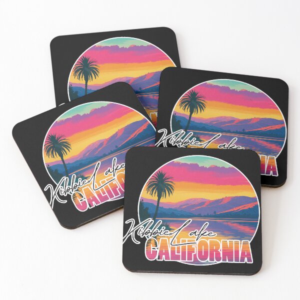 Item preview, Kibbie Lake, Tuolumne County, California, Lake sunset designed and sold by Wanderful-roads.