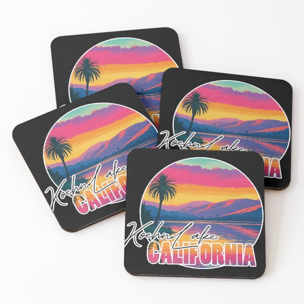 Item preview, Koehn Lake, Kern County, California, Lake sunset designed and sold by Wanderful-roads.