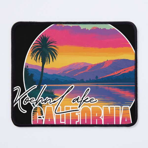 Item preview, Koehn Lake, Kern County, California, Lake sunset designed and sold by Wanderful-roads.