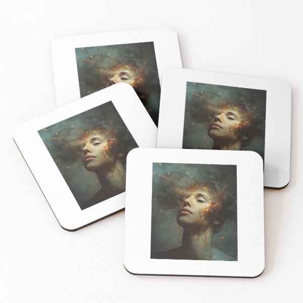 Item preview, Thoughtful Woman Face – Minimalist Feminine Expression designed and sold by Neoparadox.