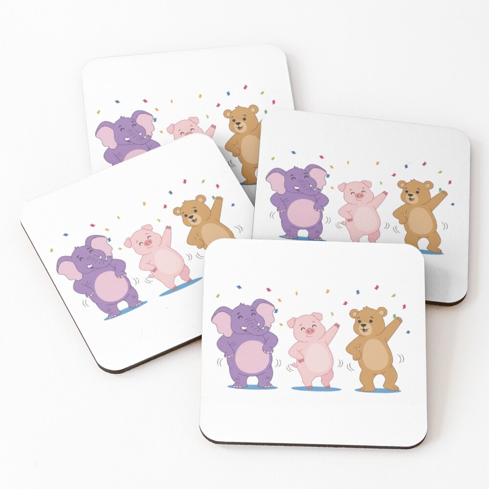 Item preview, Coasters (Set of 4) designed and sold by Runglavan.