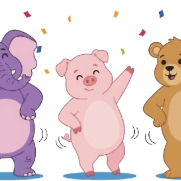 Artwork thumbnail, Fun dance by PP&RAINBOW SHOP