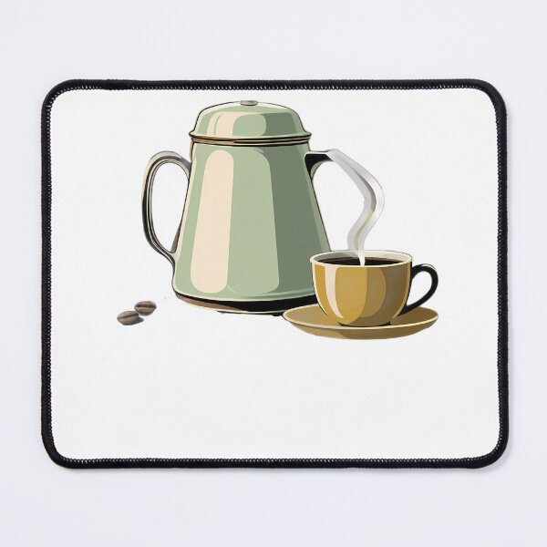Item preview, Vintage Enamel Coffee Pot Morning Brew designed and sold by Y-Muqsit.