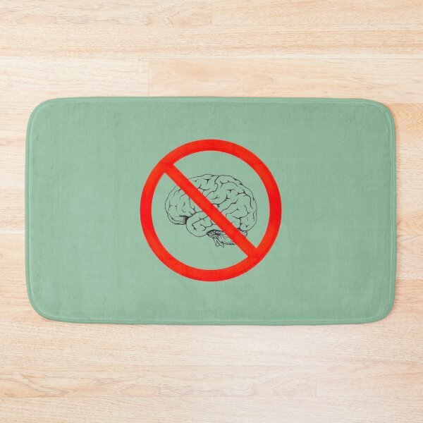 Item preview, No Brains Allowed | PERFECT GIFT FOR YOU AND FRIENDS designed and sold by TiffanyTumba.