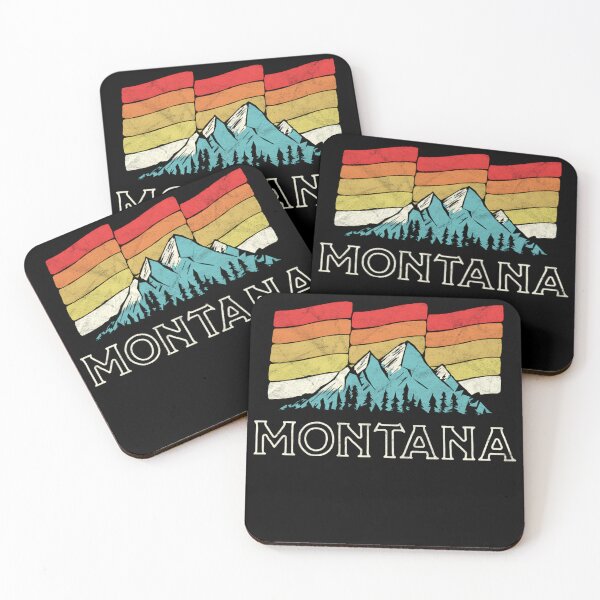 Item preview, Retro Montana Mountains Vintage designed and sold by Kinalan.