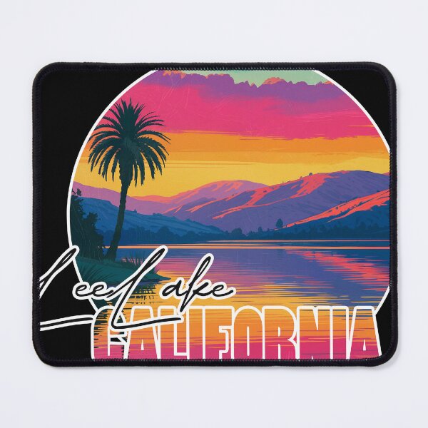 Item preview, Lee Lake, Riverside County, California, Lake sunset designed and sold by Wanderful-roads.