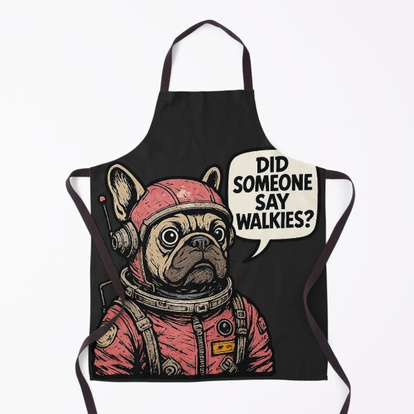 Item preview, Astronaut French Bulldog – Did Someone Say Walkies? designed and sold by SnapLabDesigns.