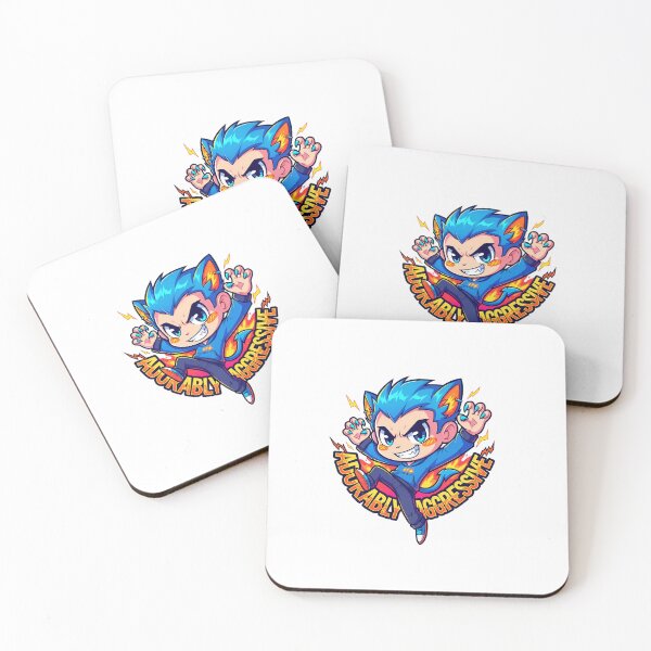 Item preview, Adorably Aggressive Chibi Character Design designed and sold by Rank Sol.