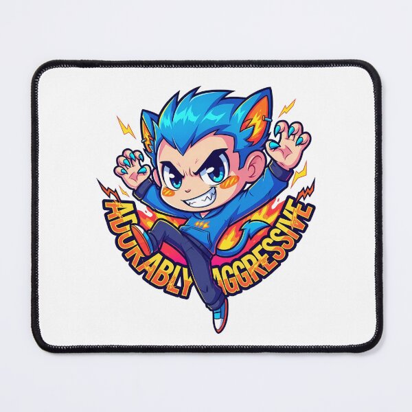 Item preview, Adorably Aggressive Chibi Character Design designed and sold by Rank Sol.