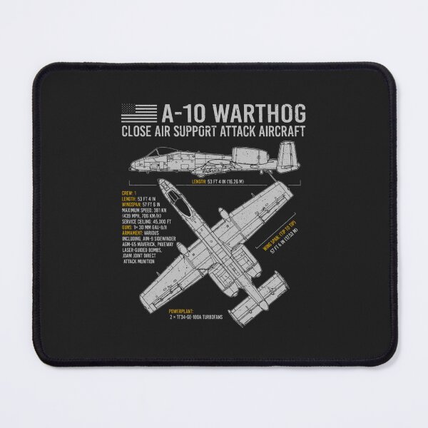 Item preview, A-10 Warthog US Aircraft Plane USAF Airplane Blueprint designed and sold by nctrnlcolle.