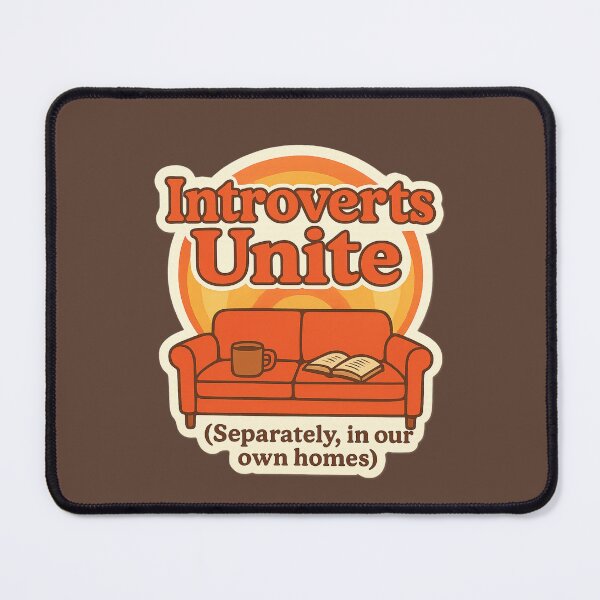 Item preview, Introverts Unite Separately designed and sold by DesignShopAD.