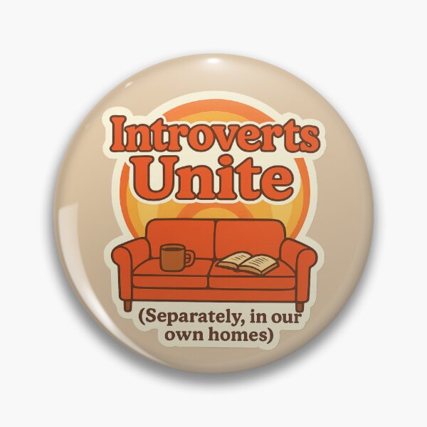Item preview, Introverts Unite Separately designed and sold by DesignShopAD.