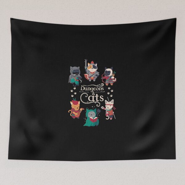 Item preview, Dungeons And Cats 2.0 designed and sold by justusslavin.