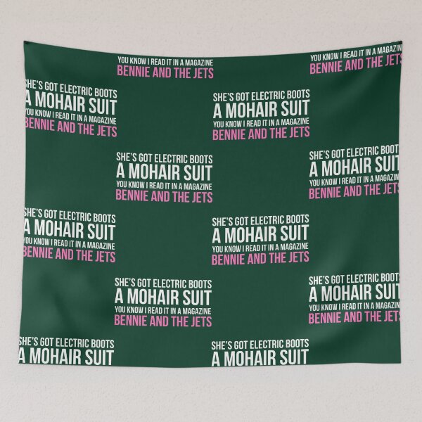 Item preview, Bennie And The Jets Print designed and sold by nctrnlcolle.
