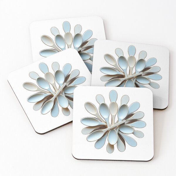 Item preview, Wooden Spoons with Pastel Patterns designed and sold by sharon1210.