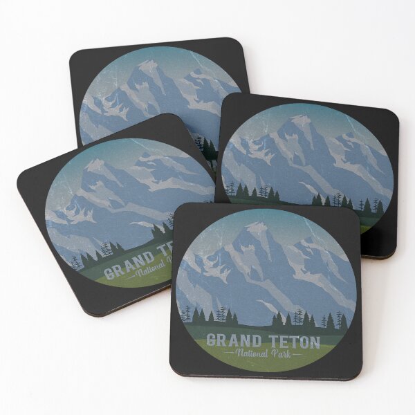 Item preview, Retro National Park Grand Teton National Park designed and sold by Kinalan.