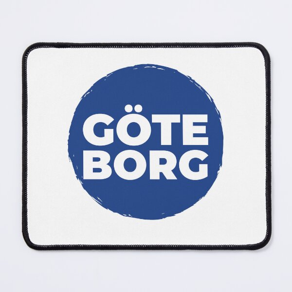 Item preview, Göteborg (Gothenburg) – Blue and White Design designed and sold by GBGMotiv.