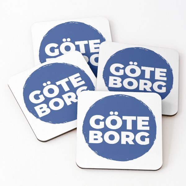 Item preview, Göteborg (Gothenburg) – Blue and White Design designed and sold by GBGMotiv.