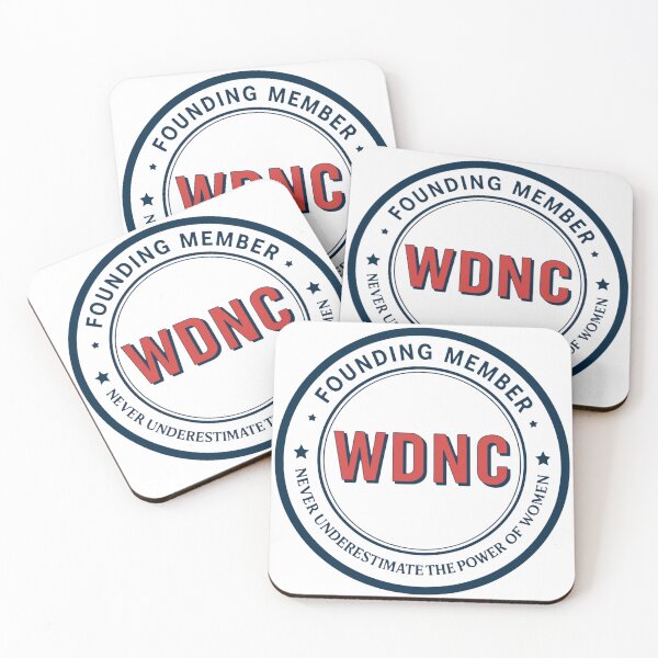 Item preview, WDNC Founding Member – Never Underestimate the Power of Women designed and sold by jelonkaa.