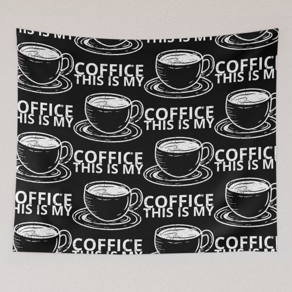 Item preview, Fun Coffee Wordplay for Work at Home designed and sold by SplashTastic.