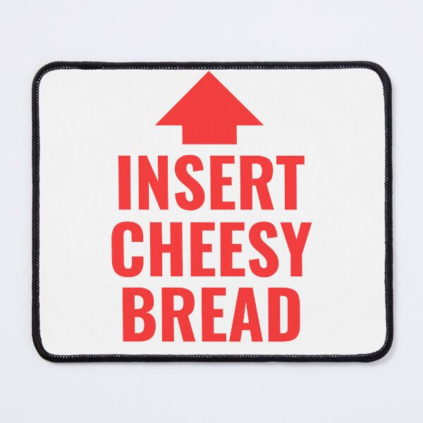 Item preview, Insert Cheesy Bread Pointing Arrow to Mouth Foodie Lover designed and sold by faridman.