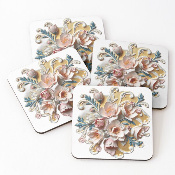 Artikelvorschau, Pastellfarbenes Blumenarrangement mit künstlerischen Kurven entworfen und verkauft von sharon1210.