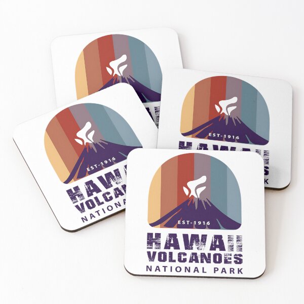 Item preview, Retro Hawaii Volcanoes National Park designed and sold by Kinalan.