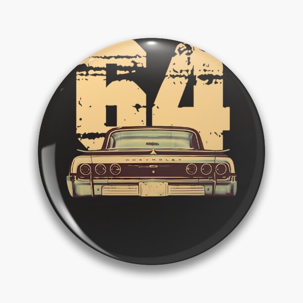 Item preview, 1964-Chevy-Impala-Back-View-With-Year designed and sold by GreysoNicolas.
