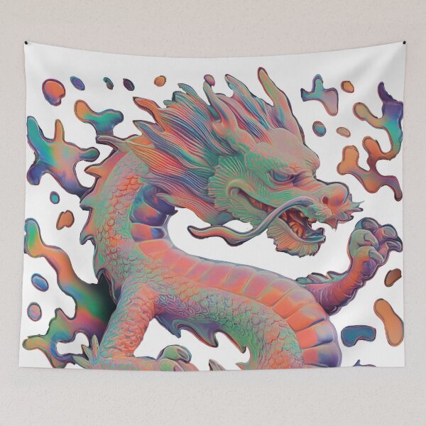 Item preview, Chromatic Dragon - Colorful | Gradient | Fantasy designed and sold by BlissxPals.