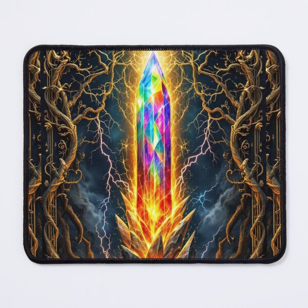Item preview, January's Primal Core: The Storm of Creation - Elemental Talisman designed and sold by CamillaCreation.