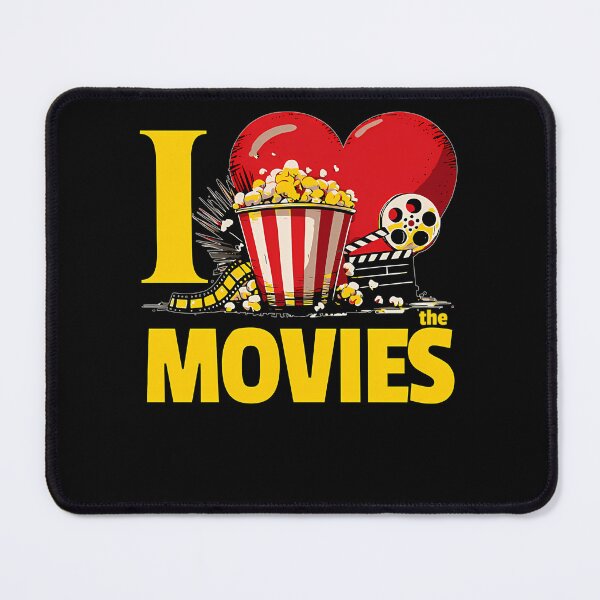 Item preview, I Love The Movies designed and sold by SUSZKOFULTSHOP.