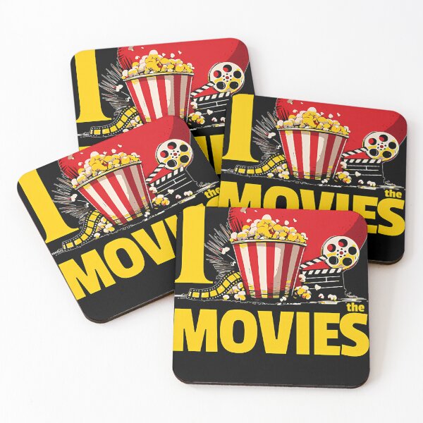 Item preview, I Love The Movies designed and sold by SUSZKOFULTSHOP.