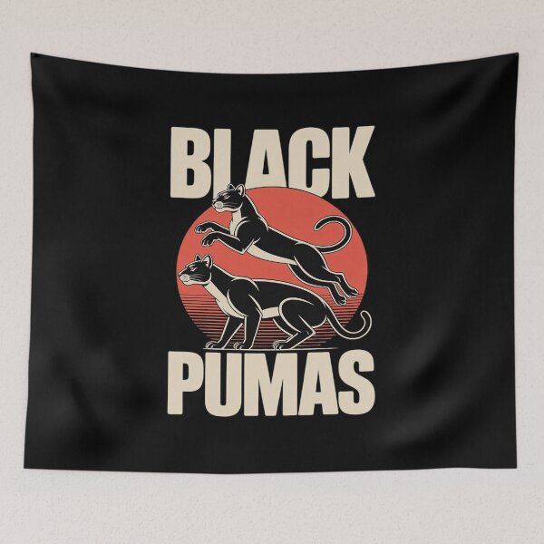 Item preview, ojo-Black-Pumas-band-dumeang Tri-blend designed and sold by LEESPENNINGT4.