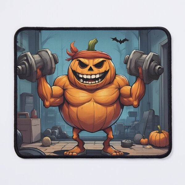 Item preview, Squash Goals – Funny Pumpkin Gym Halloween designed and sold by GiggleSnaps.