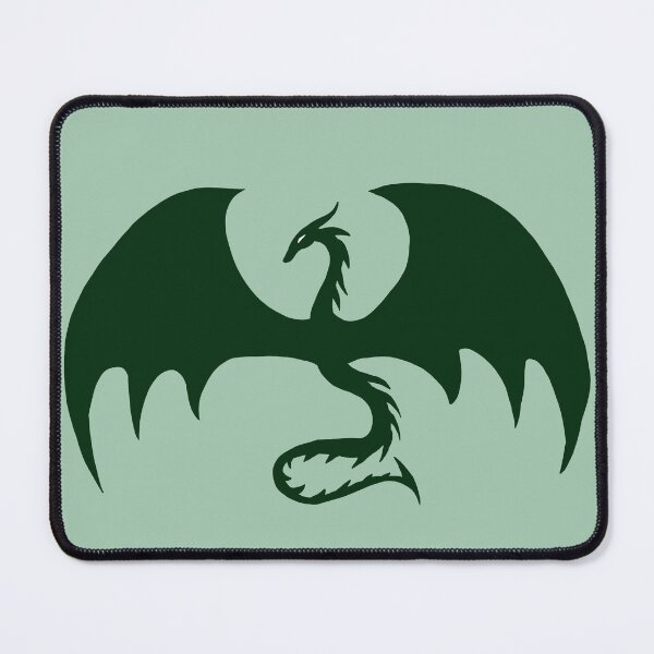 Item preview, Amphiptere Silhouette- Green designed and sold by EChapmanArt.