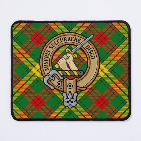 Item preview, Clan MacMillan Crest over Tartan designed and sold by sifis.