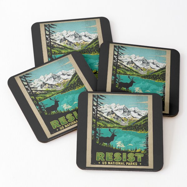 Item preview, Retro RESIST ALT US National Park NPS Service Vintage designed and sold by Ilyablo.