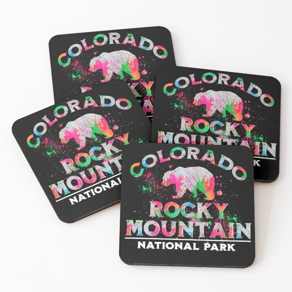 Item preview, Retro Rocky Mountain National Park Colorado Bear Souvenir designed and sold by Ilyablo.