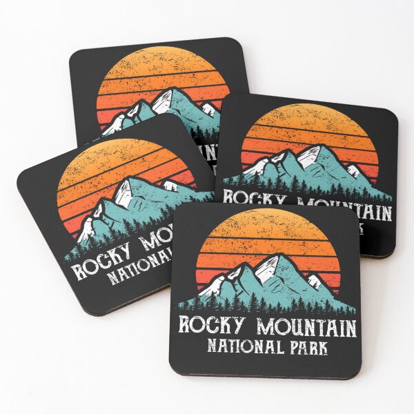 Item preview, Retro Rocky Mountain National Park Distressed Rocky Mountain designed and sold by Ilyablo.