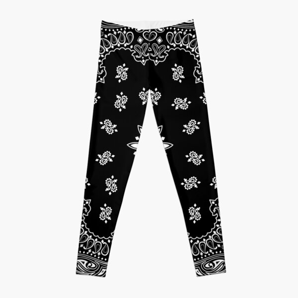 Black Bandana Leggings